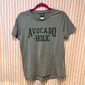 Grey Avocado-Holic Women’s T-Shirt Large
